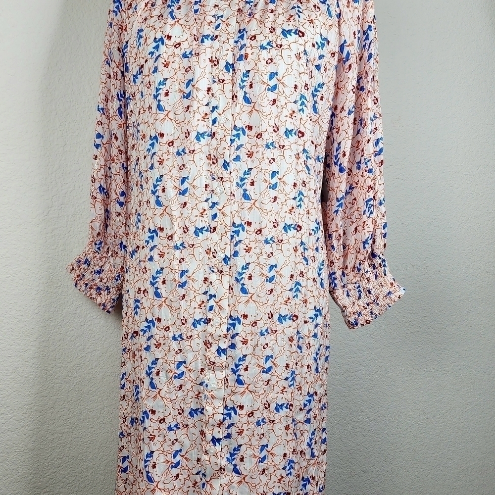 PLUS‎ SIZE XL COLLECTIVE CONCEPTS FLORAL DRESS NWT FALL WINTER SPRING - Picture 10 of 16